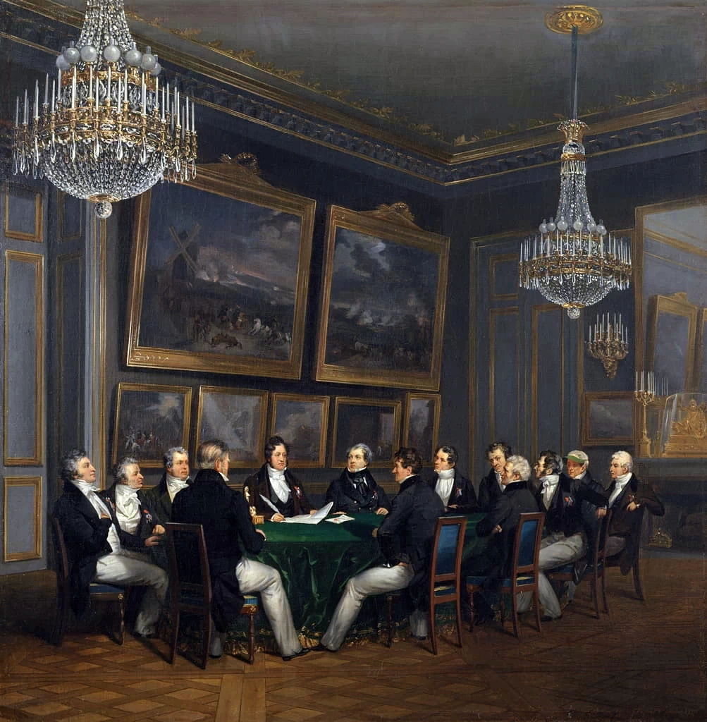 Luigi Filippo duca di Orléans, firma la proclamazione del tenente generale del regno, 31 luglio 1830 - Chateau de Versailles